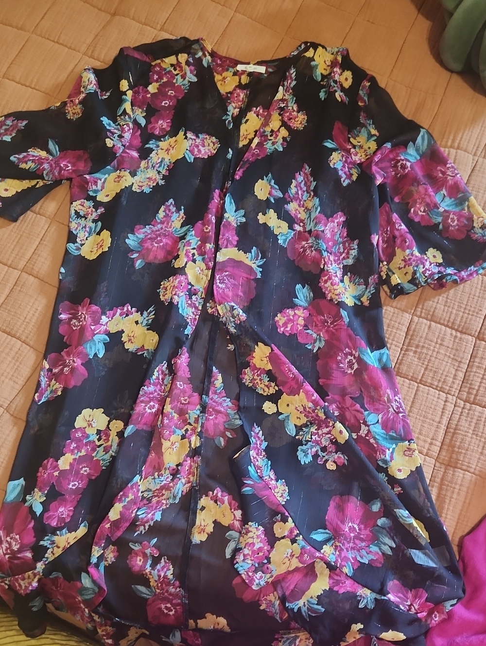 Sheer Cardigan Sweeper
